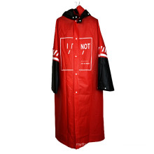 New Style Rain poncho Fashion Women EVA Long Raincoat